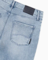 Armani Exchange - Lightweight cotton denim jeans, Man, Blue, Size: