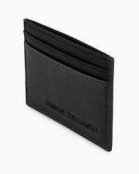 Two-tone card holder with logo