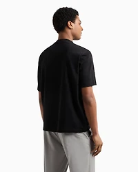 Regular fit T-shirt with print on the chest