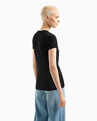 Slim fit T-shirt with signature logo