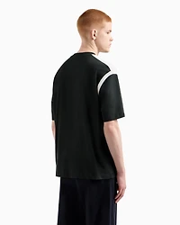 Regular fit T-shirt with logo print