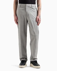 Cotton chino trousers