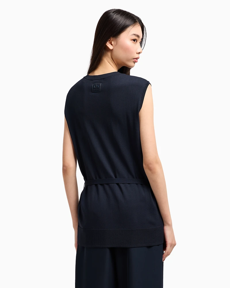 Top with belt
