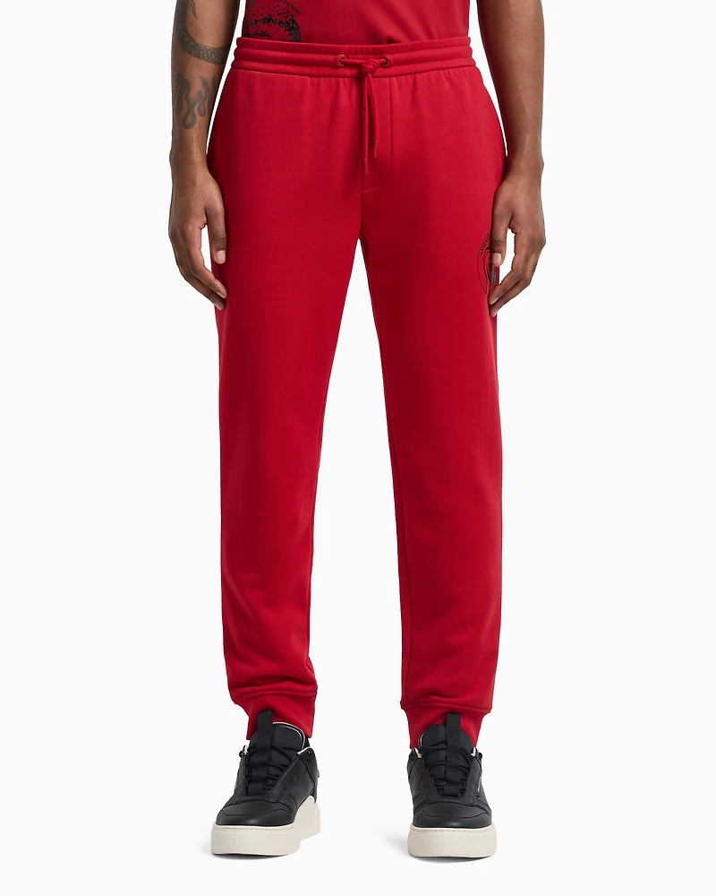 Fleece jogger trousers