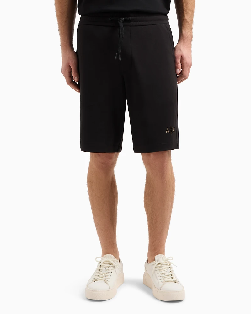 Logo sweatshirt shorts