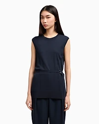 Top with belt