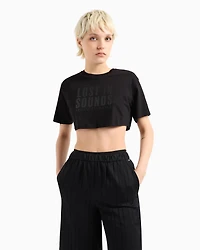 Lost sounds cropped t-shirt