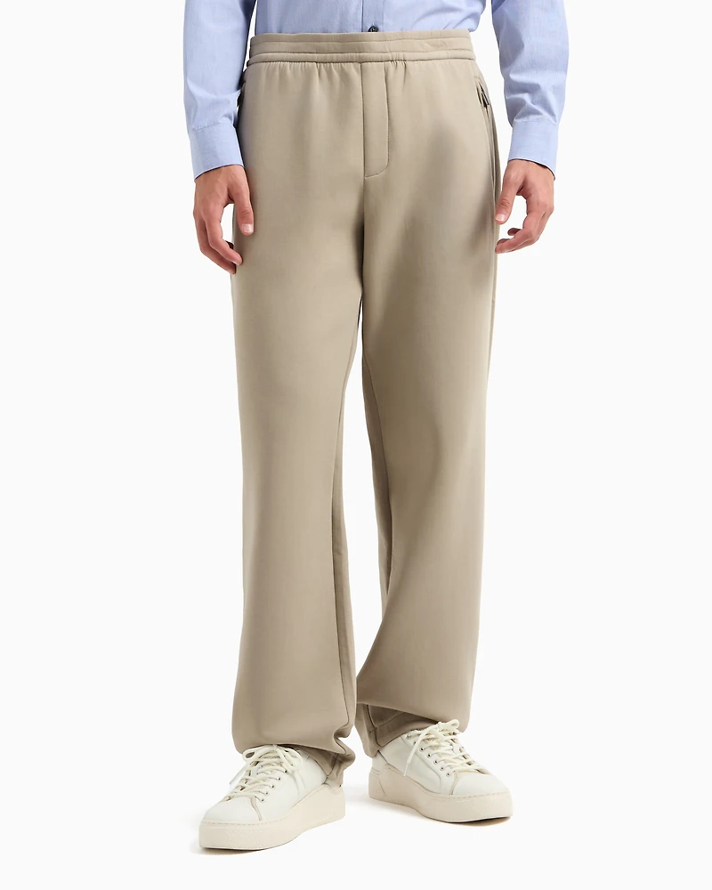 Bonded Stretch Fleece Joggers