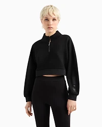 Lost Sound ASV cropped zip sweatshirt