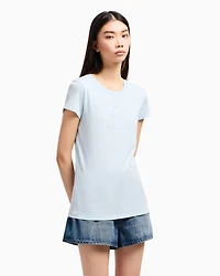 Slim fit T-shirt with logo