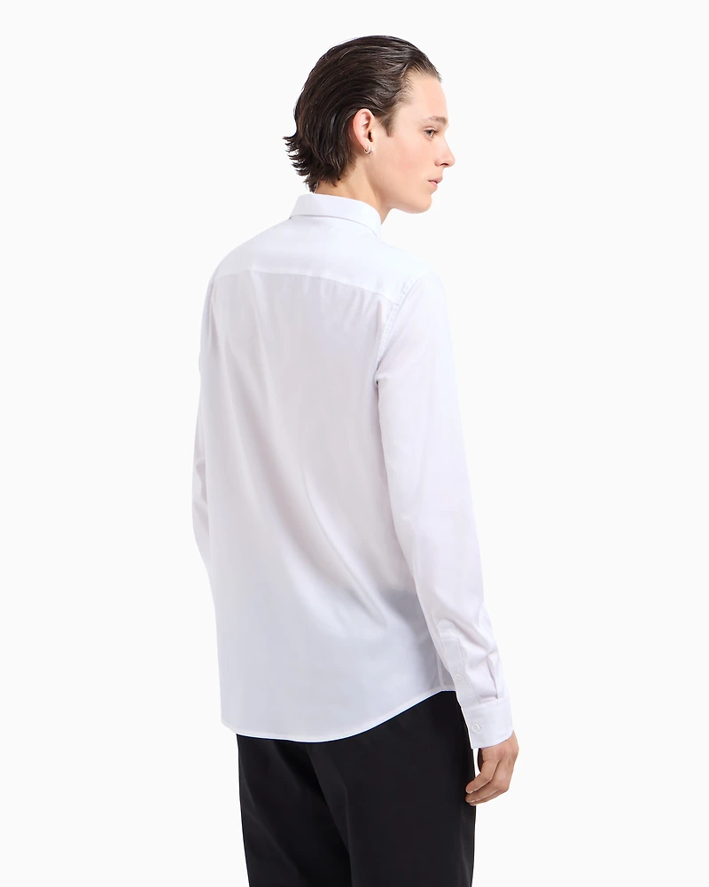 Regular fit shirt ultra stretch fabric