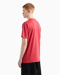 Armani Exchange - Regular fit basic t-shirt, Man, Red, Size: