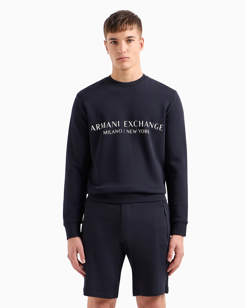 Stretch fabric sweatshirt