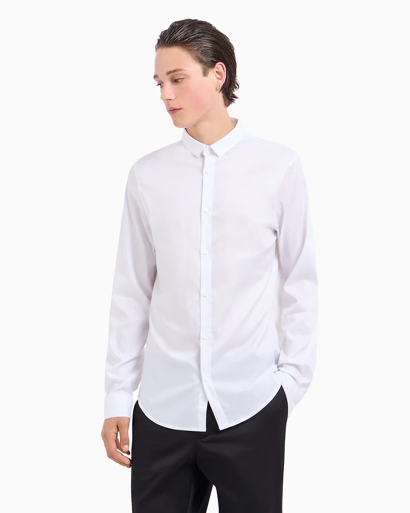 Regular fit shirt ultra stretch fabric