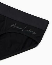 Stretch cotton briefs