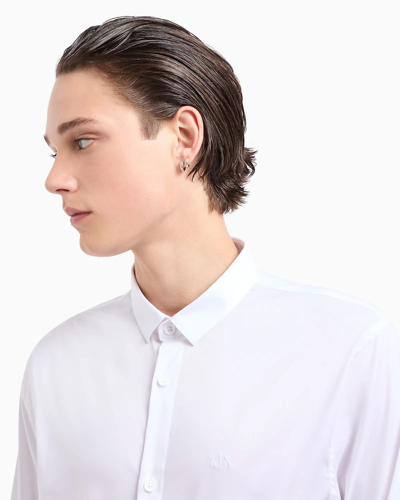 Regular fit shirt ultra stretch fabric