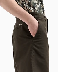 Stretch cotton thistle bermuda shorts