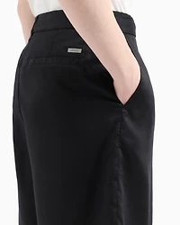 Lyocell Bermuda Shorts