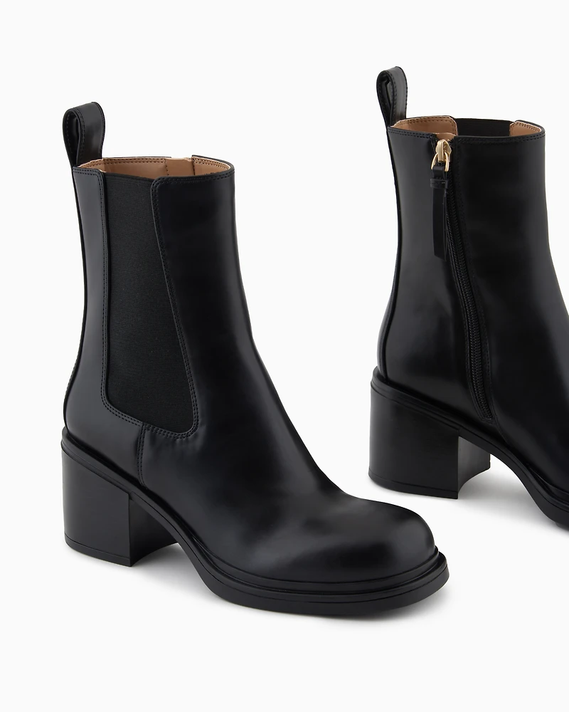 Armani Exchange - Booties, Woman, Black, Size: