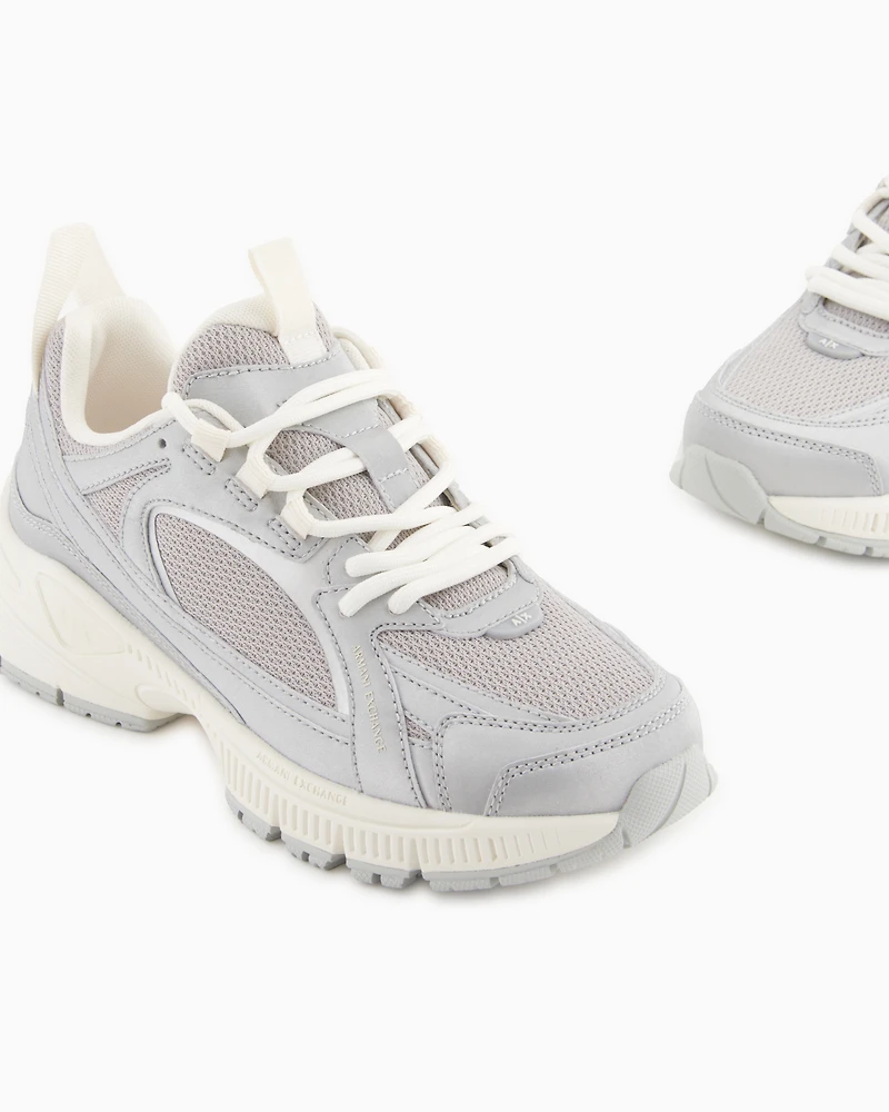 Running-style sneakers