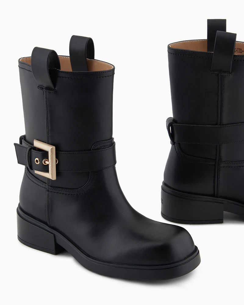 Armani Exchange - Booties, Woman, Black, Size: