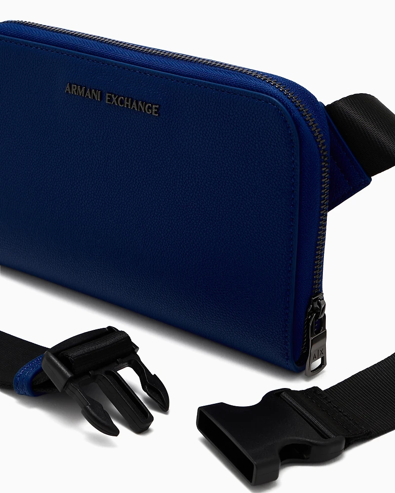 Small shoulder bag with zip