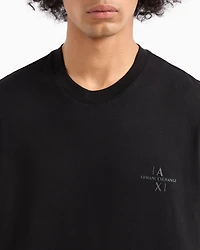 Regular fit cotton T-shirt with logo