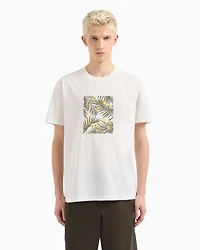 Regular fit ASV palm tree print t-shirt
