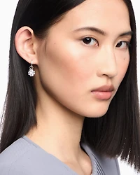 Emporio Armani -  Sterling Silver Hoop Earrings, Woman, Multicoloured, Size: TU