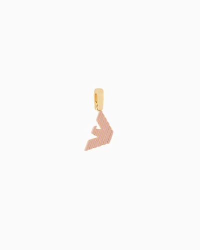 Emporio Armani - Emporio Armani Gold-Tone Brass Charm, Woman, Multicoloured, Size: TU