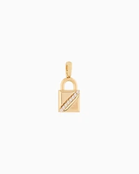 Emporio Armani - Emporio Armani Gold-Tone Charm, Woman, Multicoloured, Size: TU