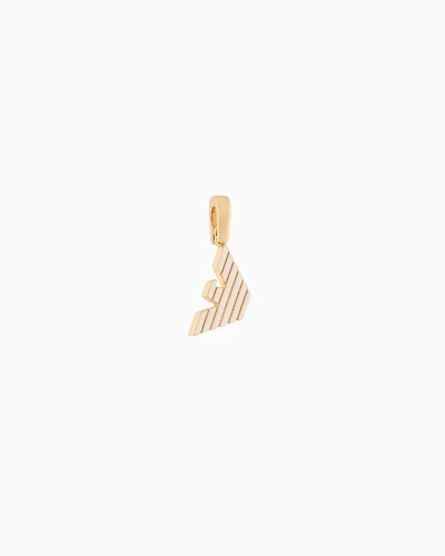 Emporio Armani - Emporio Armani Gold-Tone Brass Charm, Woman, Multicoloured, Size: TU