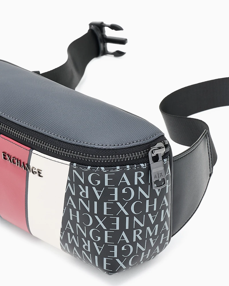 Monogram and Stripes Bum Bag