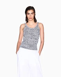 Boucle effect knitted top
