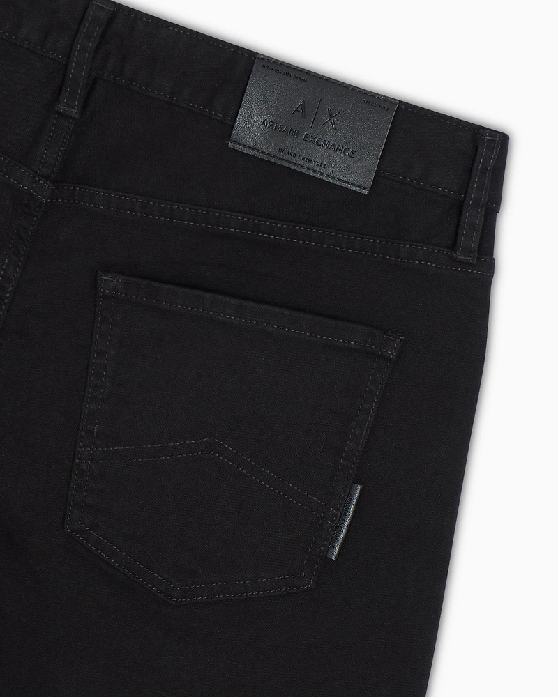 Armani Exchange - Slim Jeans, Man, Black, Size: