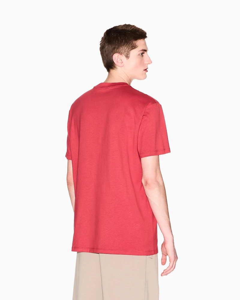 Regular fit T-shirt with logo lettering