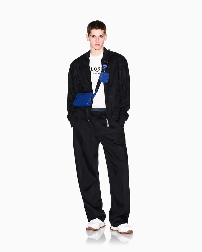 Lyocell bomber jacket with zip