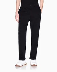 Cotton interlock trousers