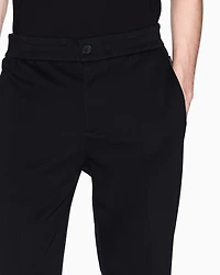 Cotton interlock trousers