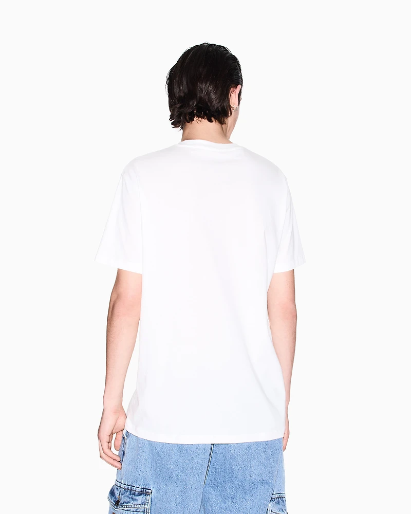 Armani Exchange - ASV Regular Fit T-Shirt, Man, White, Size: