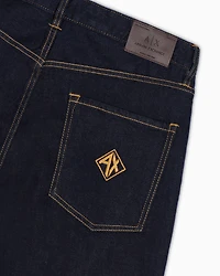 J82 loose tapered jeans cotton denim