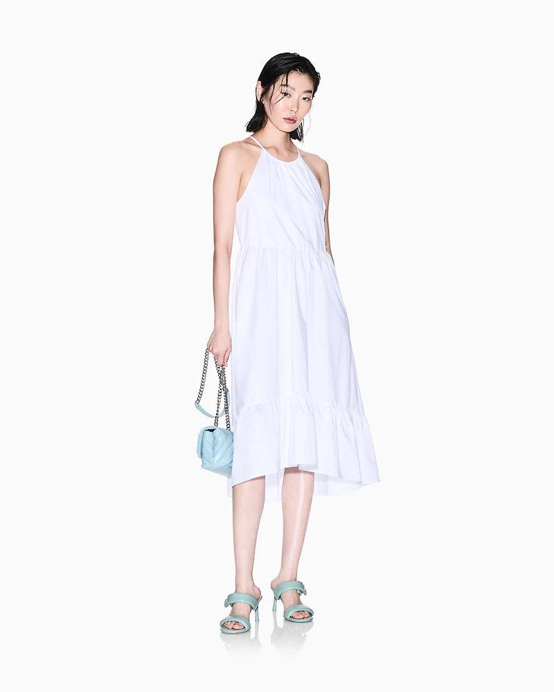 ASV Cotton Ruffle Midi Dress