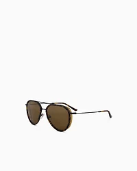Emporio Armani - Men’s aviator sunglasses, Man, Yellow, Size: 56L