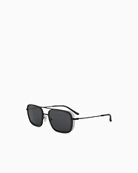 Emporio Armani - Men’s square sunglasses, Man, Black, Size: 54L