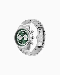 Emporio Armani -  Chronograph Stainless Steel Watch, Man, Multicoloured, Size: TU
