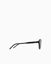 Emporio Armani - Men’s panto sunglasses, Man, Black, Size: 51L