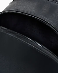 Shiny effect backpack with pocket
