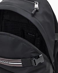 Armani Exchange - Backpack with logo stripe, Man, Black, Size: TU