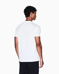 Regular fit t-shirt with vinyl logo print