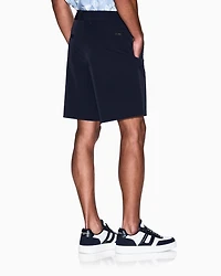 Armani Exchange - Stretch nylon Bermuda shorts, Man, Navy Blue, Size: